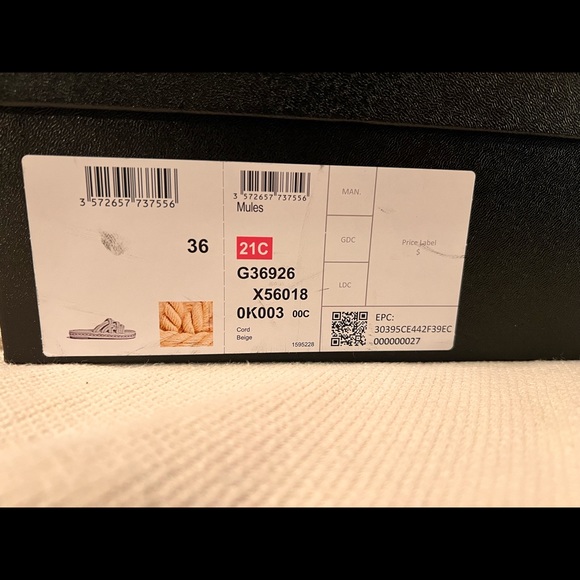 NEW CHANEL rope sandal size: 36 color: beige Never worn - Picture 6 of 11